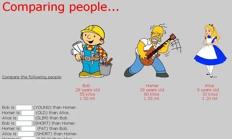 Easily comparative