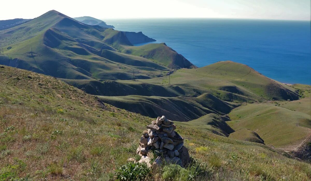 холмы коктебеля