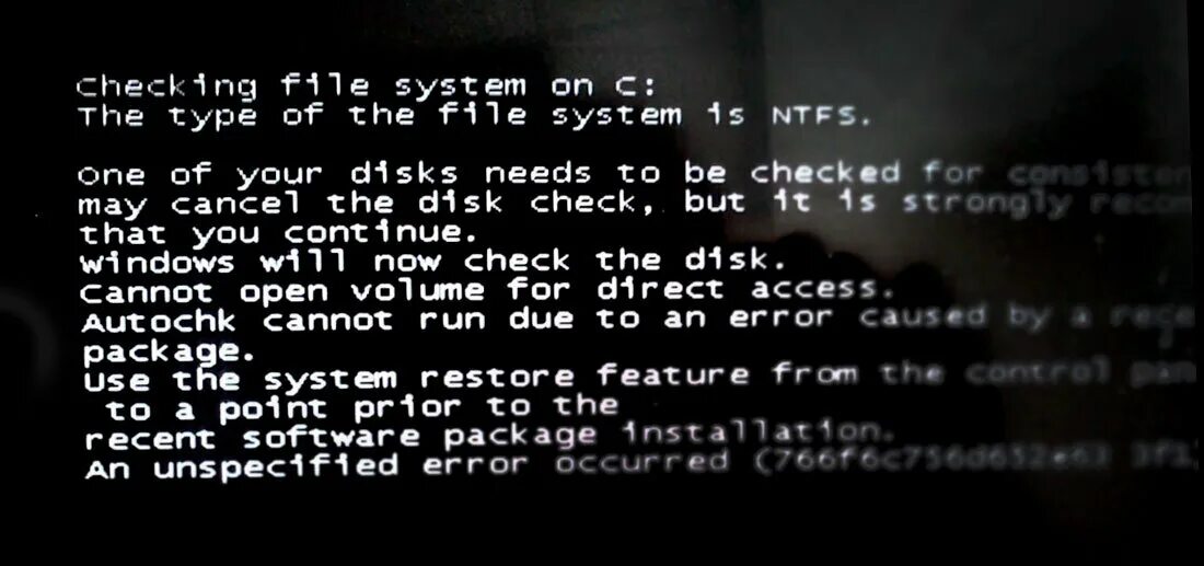 System error s. Checking file System on c. Chkdsk /f. Chkdsk при загрузке Windows. Ошибка System file check.