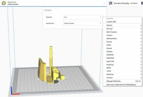 Cura creality ender 3