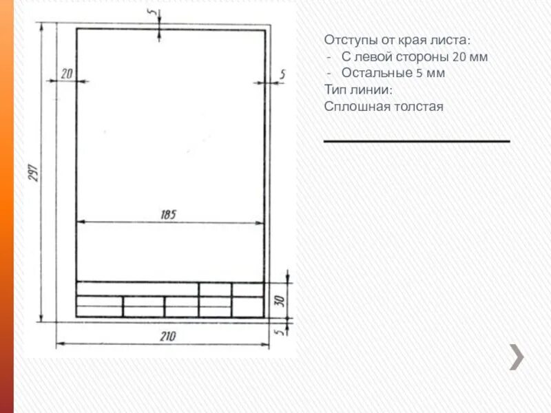 Отступы от рамки на чертеже. Черчение отступ от рамки. Отступы рамок на чертеже. Отступ от края листа в чертеже.