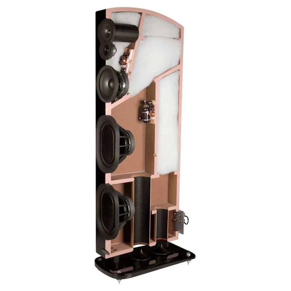 Купить Напольная акустика KEF R5 Walnut в интернет магазине Audiobeast в Москве