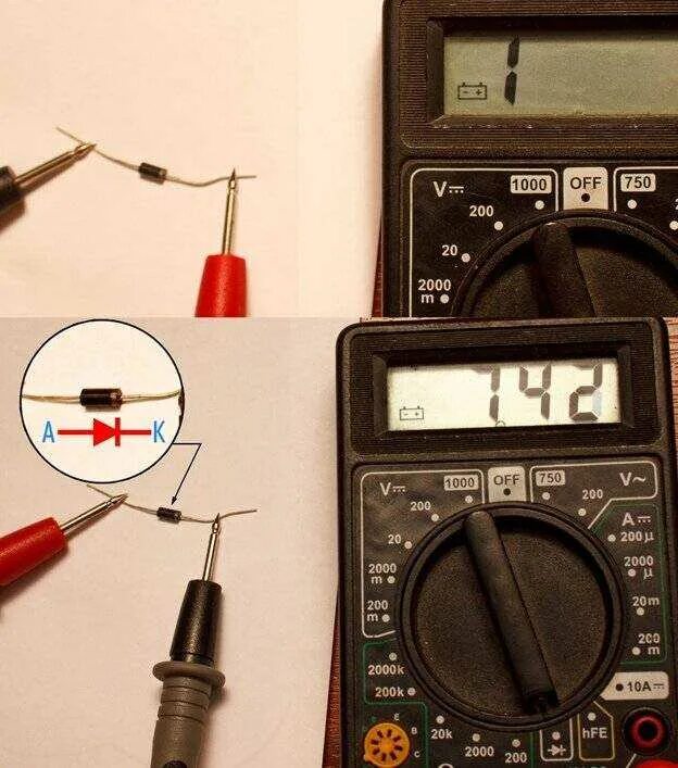 Мультиметр прозвонить диод. Прозвонка диода мультиметром. Прозвонка стабилитрона мультиметром. Мультиметр прозвонка диодов. Как узнать диод