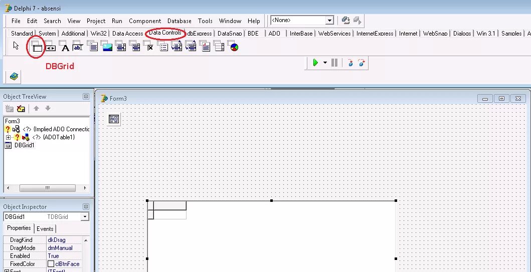 Delphi grid. Delphi 07. компонент table делфи. dbgrid где находится в делфи. delphi 1.