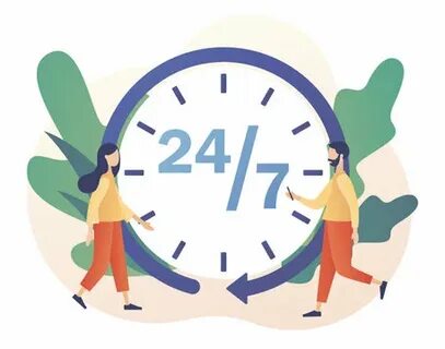 Working around the clock