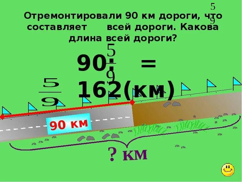 Длина всей дороги. Задача на нахождение длины дороги. Какова длина. Длина дороги 20 км.