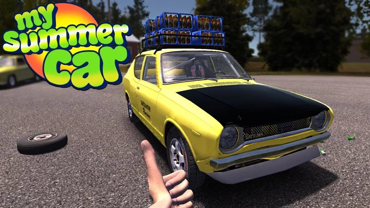 Май саммер кар новая версия. Диски my Summer car. Машина из my Summer car. Диск май саммер кар. My Summer car обложка.