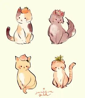 Рисовка котика
