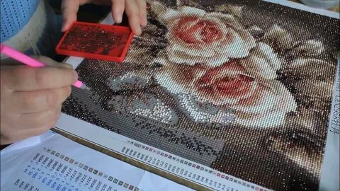 Картины стразами инструкция