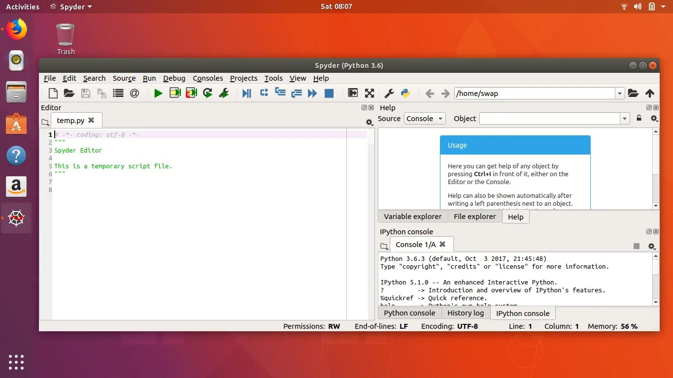 Версии python linux. Среда разработки для python spyder. pyzo python. линукс python. ide для python linux.