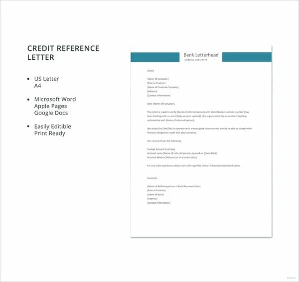 Reference document. Product credits references. Референс документ