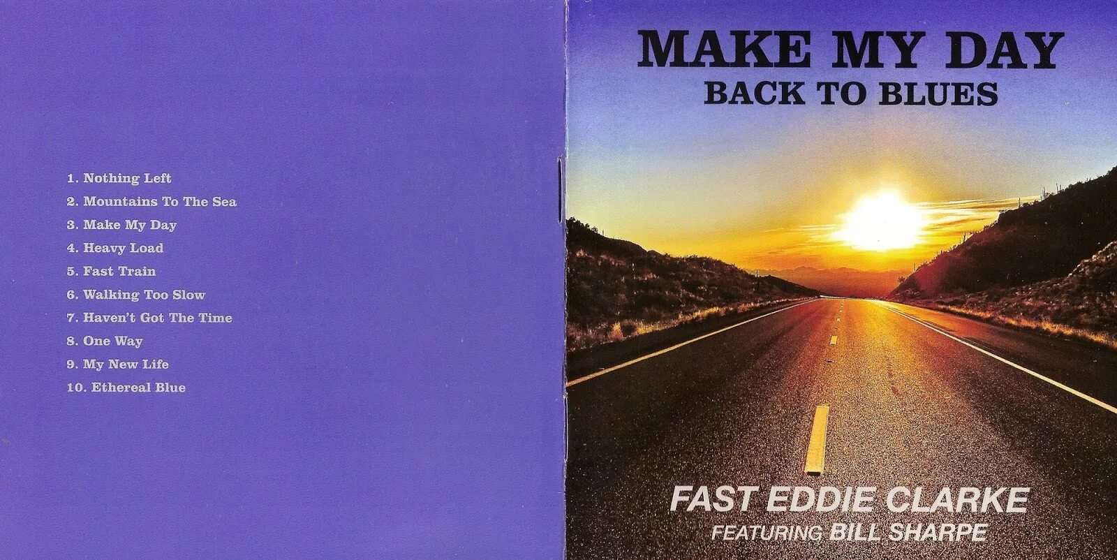 Back in the day 2. Fast Eddie Clarke - make my Day back to Blues. Eddie fast Clarke. Back to the Blues. Make my Day.