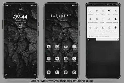 Miui черный экран
