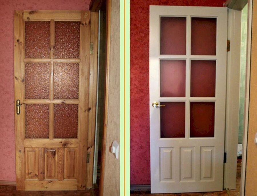 Ремонт старых дверей. Двери старые деревянные межкомнатные. Переделка межкомнатных дверей. Отреставрировать старую межкомнатную дверь. Реконструкция старых деревянных дверей.