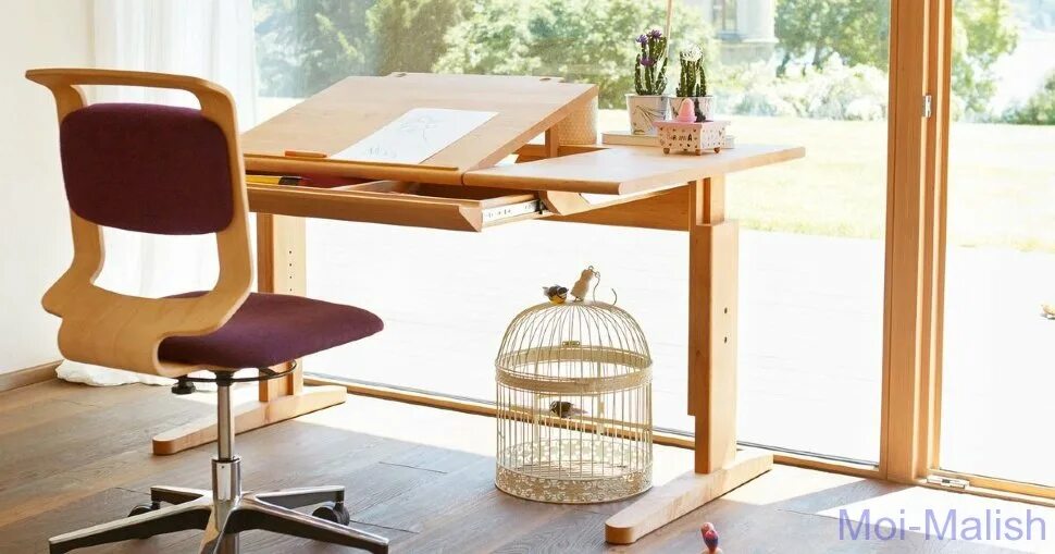 Стульчик и стол с полкой детские. Мебель (стеллаж) в стиле loft/ лофт. Ножки для журнального столика. Интересные столы. Стол и стул для школьника.