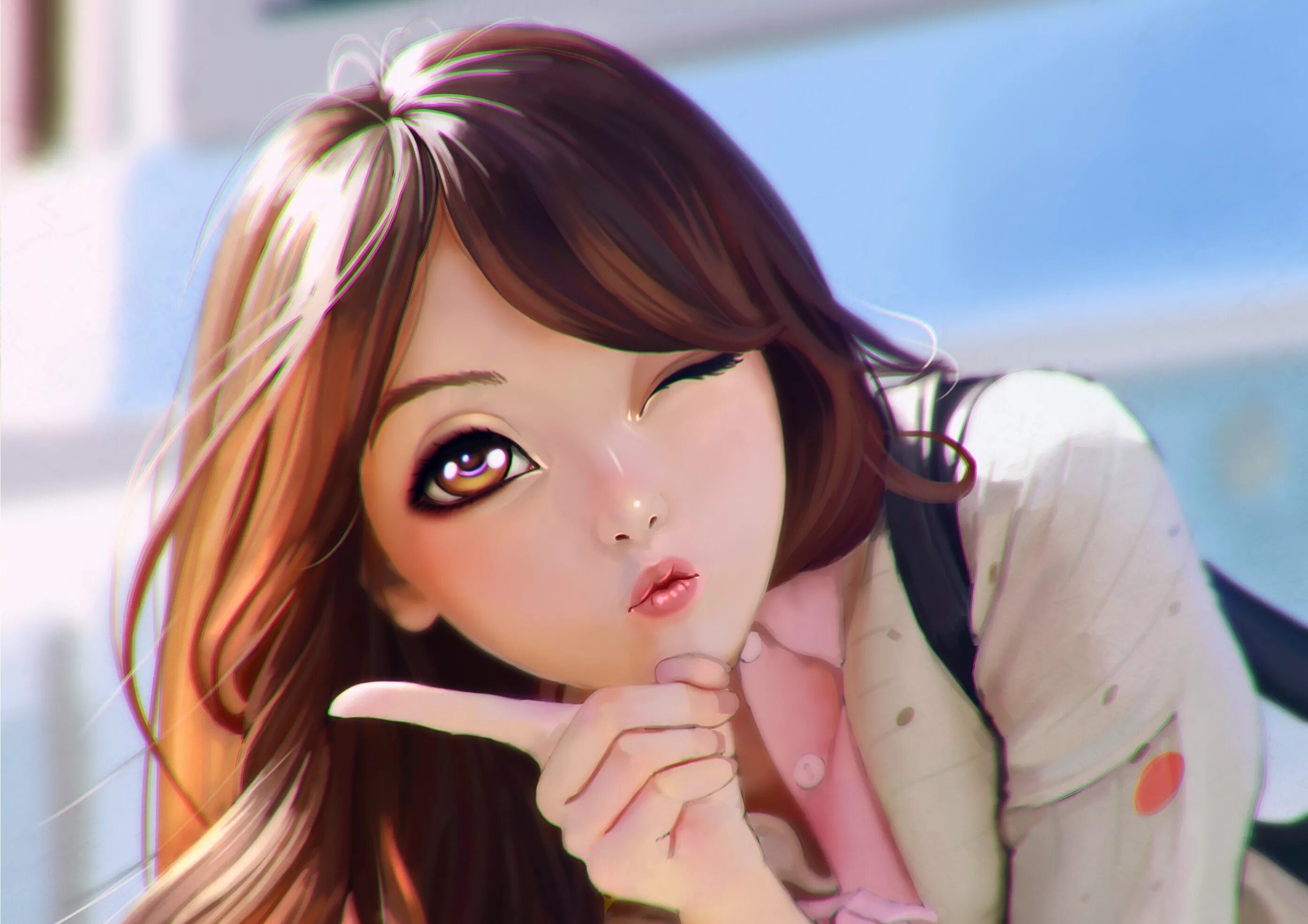 Animated girl