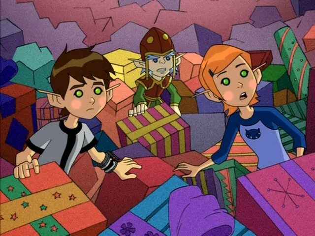 Ben 10 a day with gwen