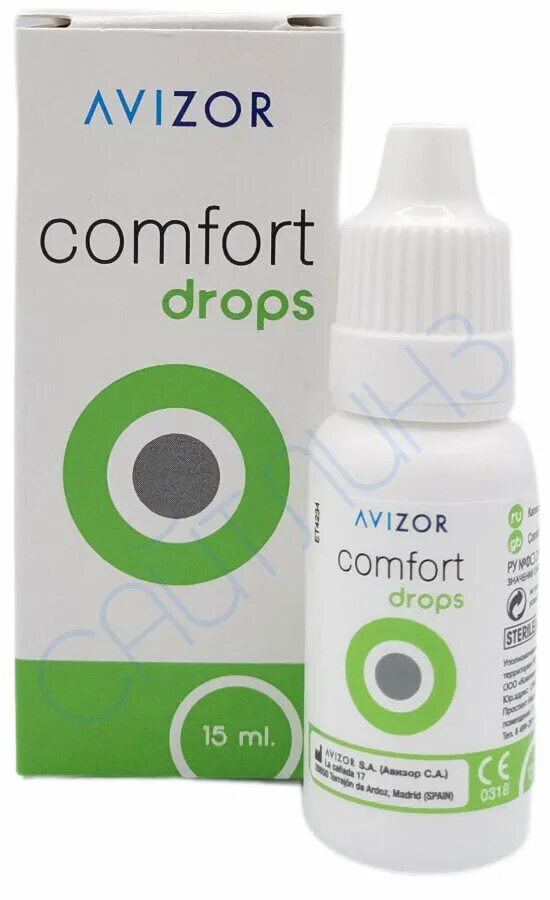 Капли комфорт дропс купить. Avizor Comfort Drops. Avizor Comfort Drops 15 мл. Капли Avizor Comfort (15мл). Капли для глаз Авизор комфорт Дропс.
