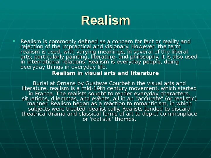 Common definition