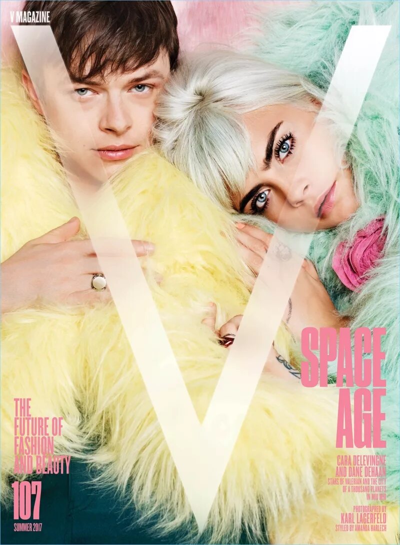 V magazine. ДЕХААН И Делевинь.