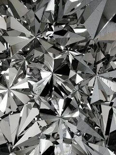Черно серые кристаллы
