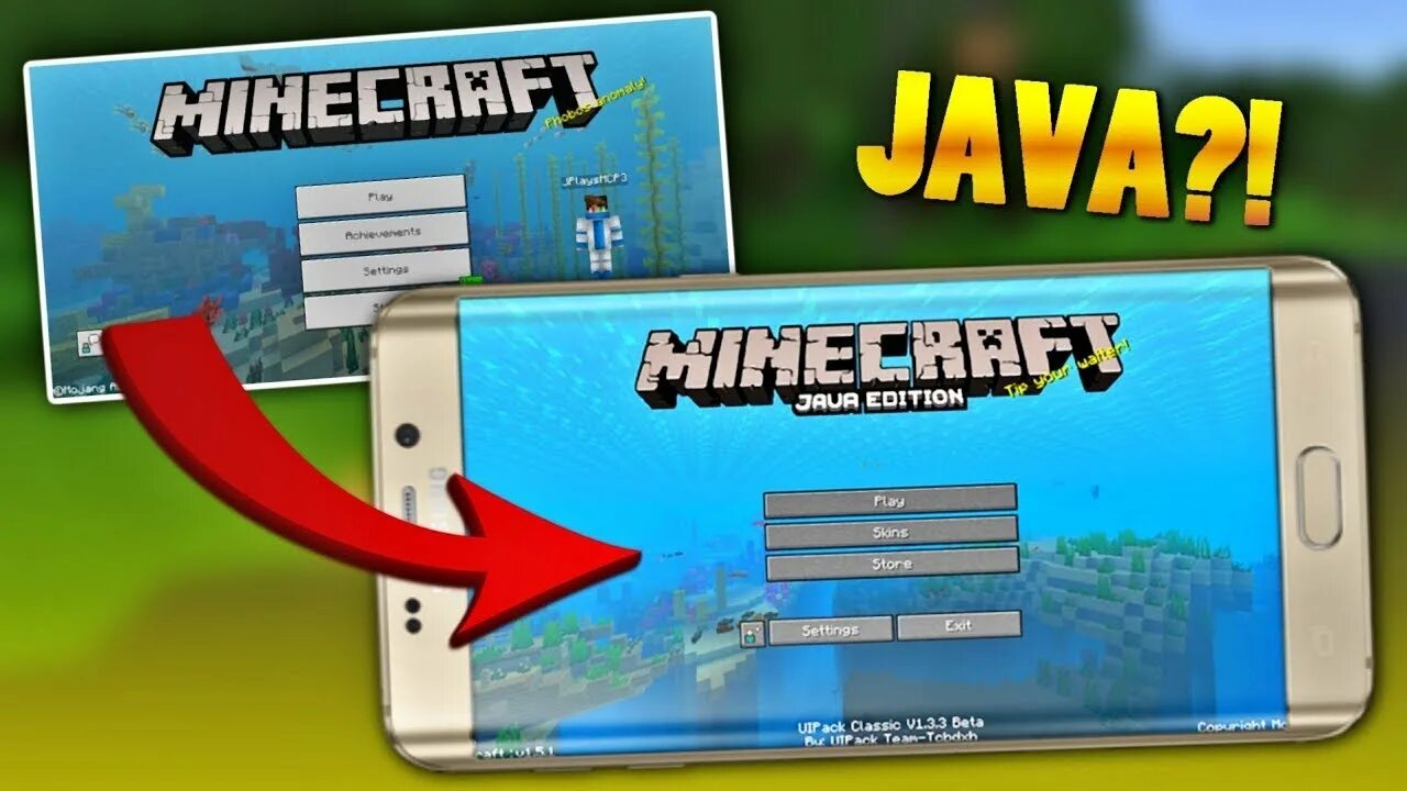 Minecraft java на андроид