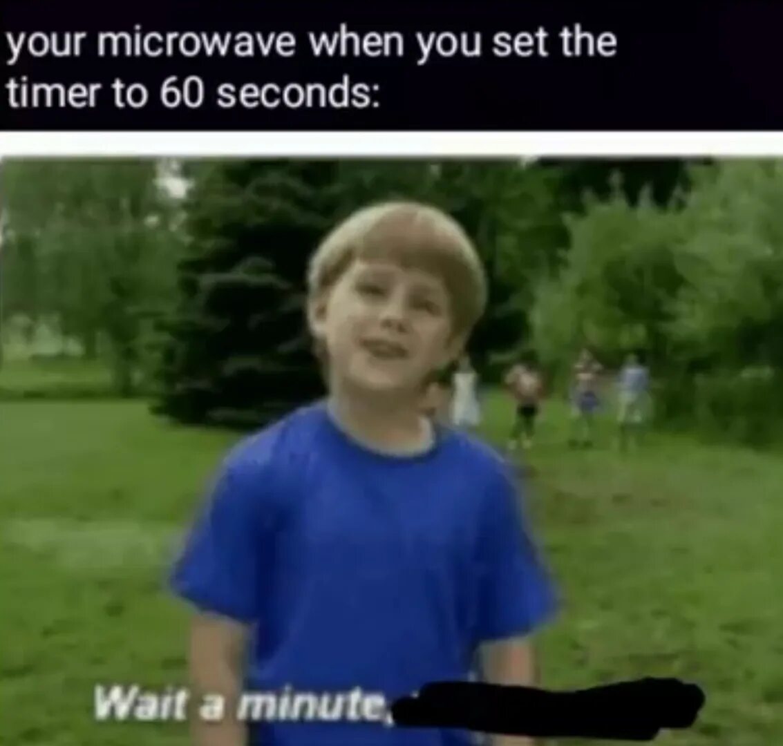 Wait a little