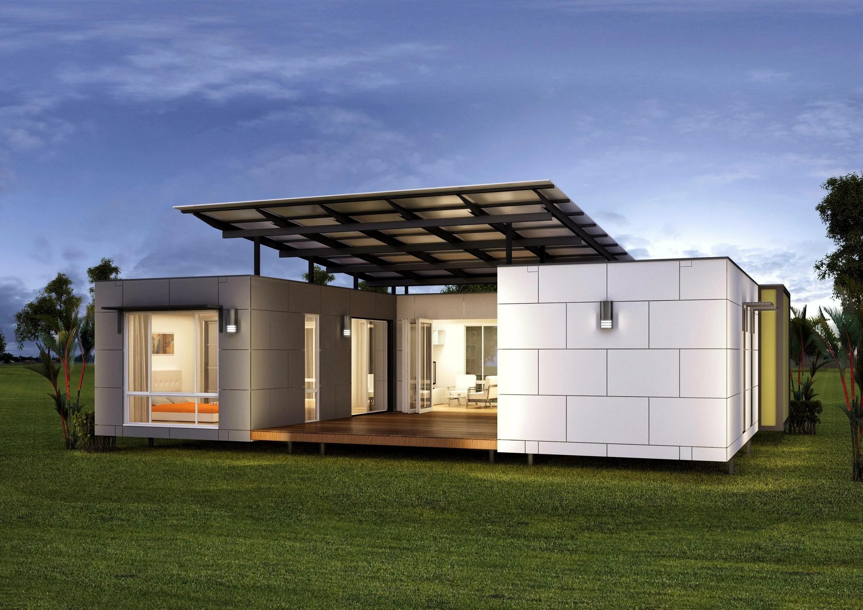Что такое модульный дом. Минидом домильон. модульный дом modular house. префаб prefab технология. минидом домильон проект.