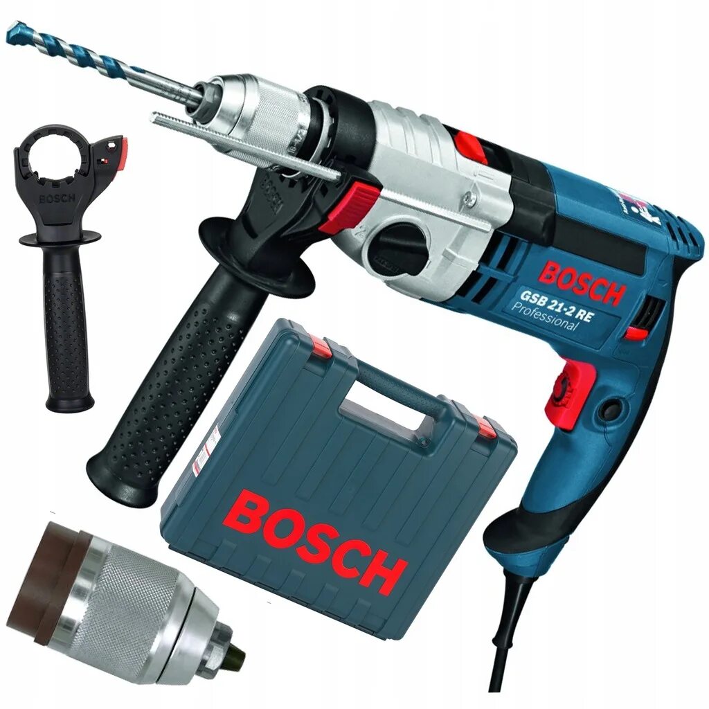 Bosch gsb купить. Ударная дрель Bosch GSB 132. Дрель электрическая сетевая Bosch gsb21-2rct. Сетевая электро ударная дрель марка Bosch GSB 50. Кейс для дрели бош.
