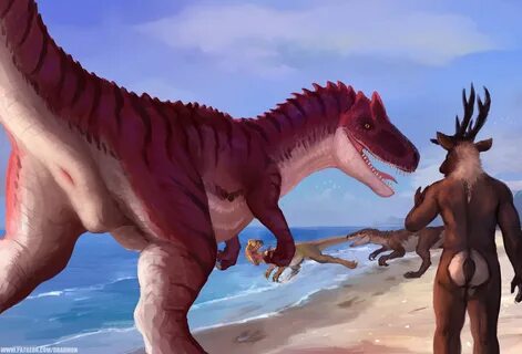 Animalistic Attraction: A Gallery of Erotic Allosaurus Art