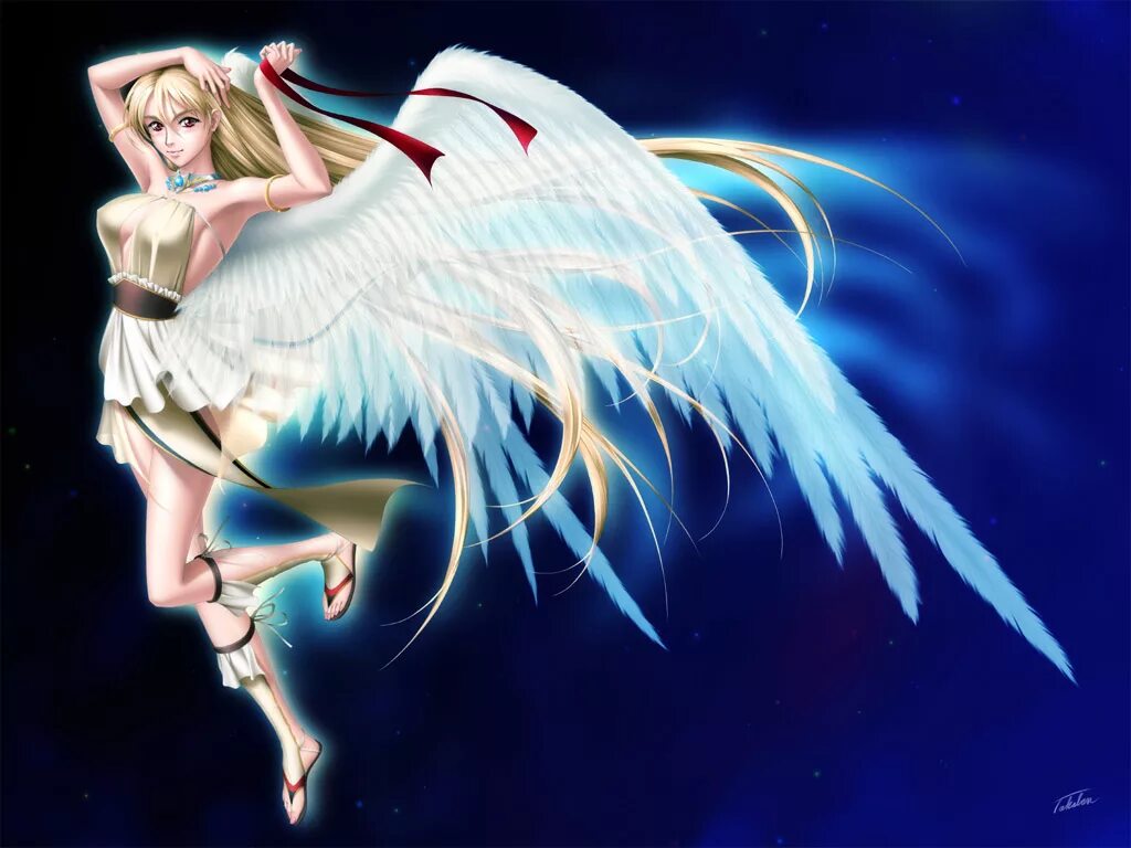 Zhanna animeshka. Ангел с крыльями.