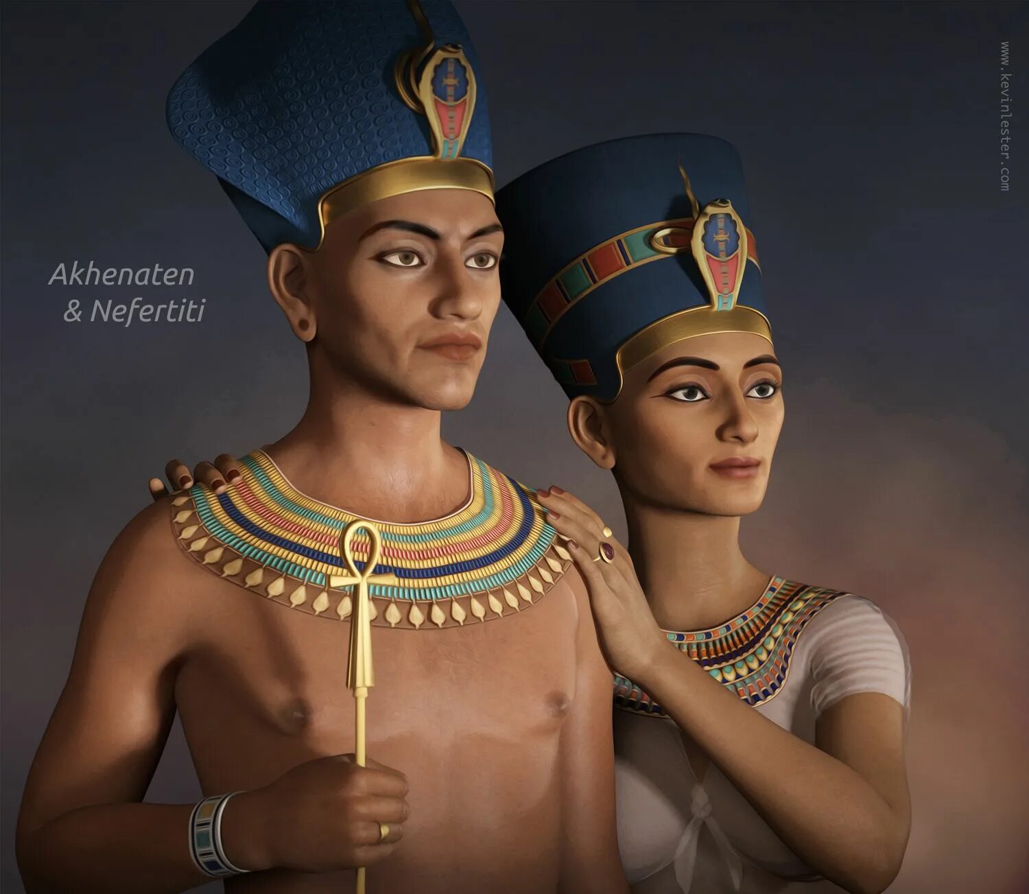 Нефертити царица Египта. Эхнатон фараон Египта. Эхнатон и Нефертити. Египет Эхнатон и Нефертити.