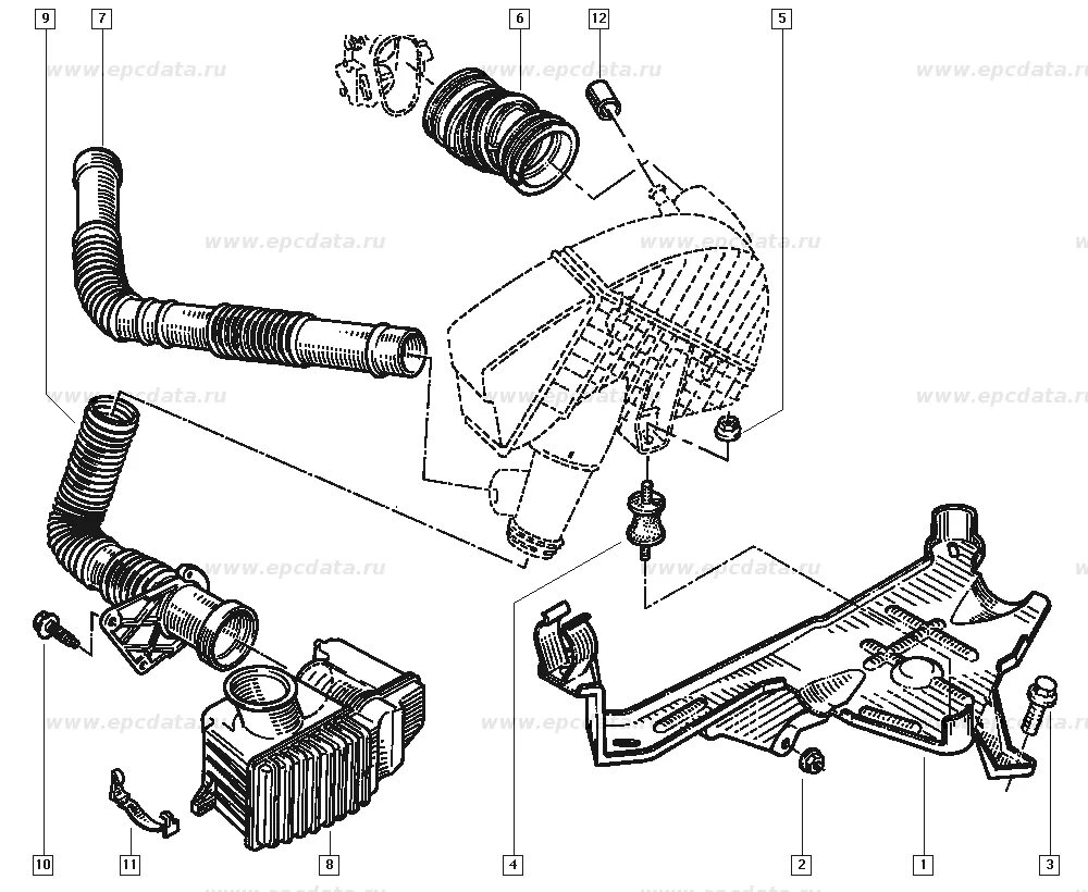 Рено Лагуна 2 патрубок воздушного фильтра. Патрубок воздушного фильтра Рено Лагуна 1. Патрубок воздушного фильтра Рено Лагуна 1 2.0 бензин. Рено Лагуна 2 1.6 2001 патрубок воздушного фильтра труба.