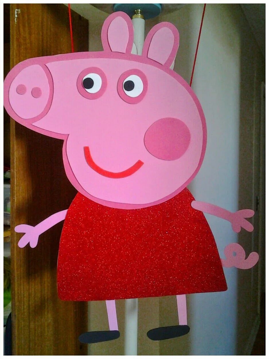 как сделать бумажную свинку пеппу. как сделать бумажную свинку пеппу. как сделать бумажную свинку пеппу. свинка пеппа аппликация из фетра. как сделать бумажную свинку пеппу.