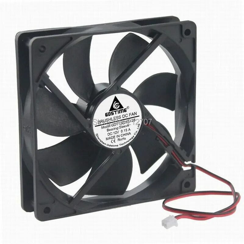 Вентилятор 2 pin купить. DC Brushless Fan DC 12v 120x120 вентилятор для корпуса ПК. DC Fan 12025. Кулер Deepcool 12v DC 0.07A. Вентилятор 120мм 2 Pin.