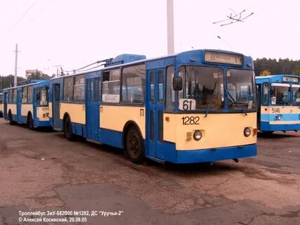 Минсктранс троллейбусы