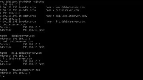 Nslookup linux