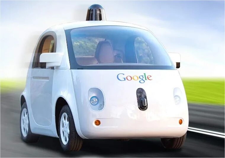 Self-Driving car от Google. Автономные транспортные средства. Машина беспилотник. Автомобиль без водителя.