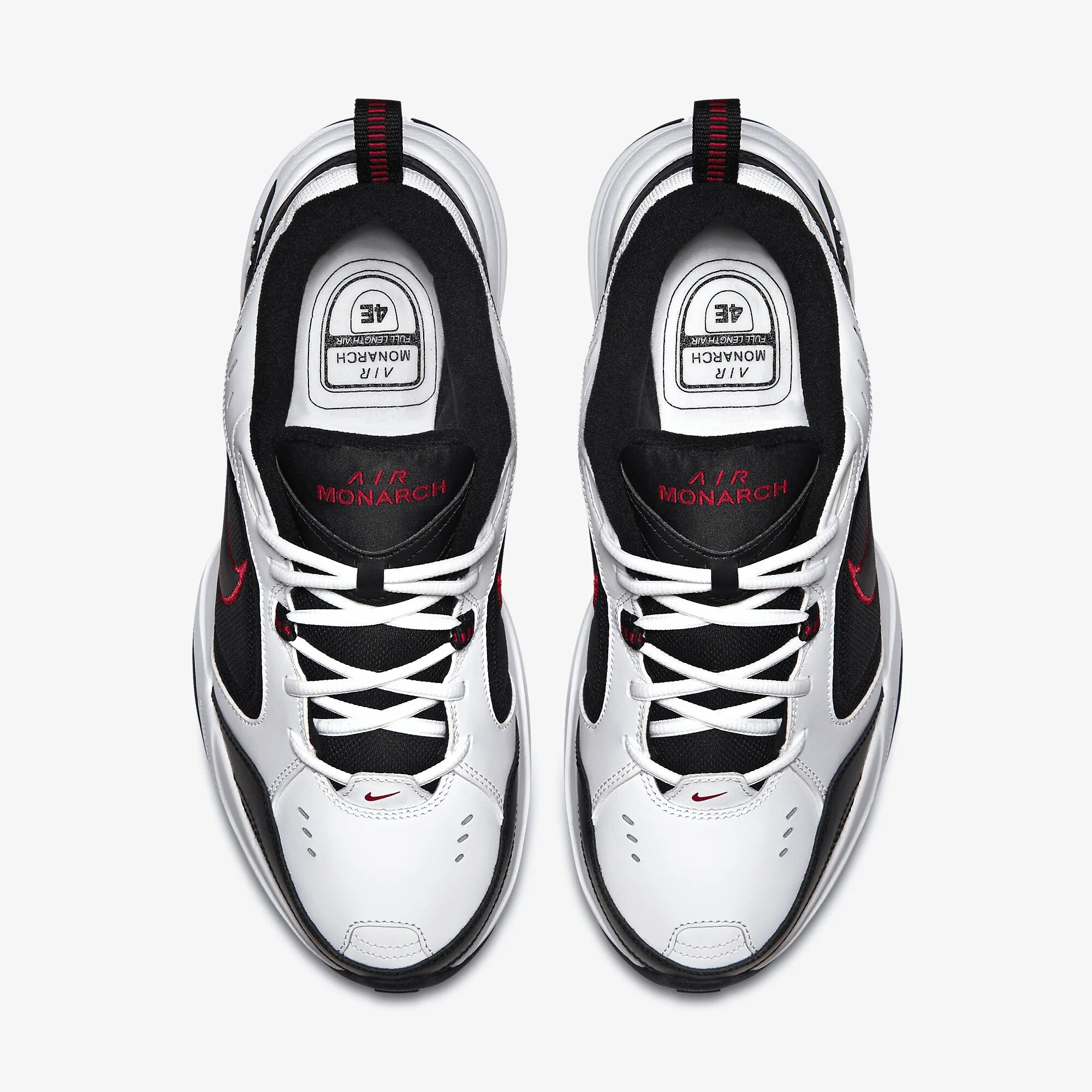 Кроссовки Nike Air Monarch IV. Кроссовки Air Monarch IV White Black Red. Nike Air Monarch оригинальные. Nike Air Monarch 4 черно белые.