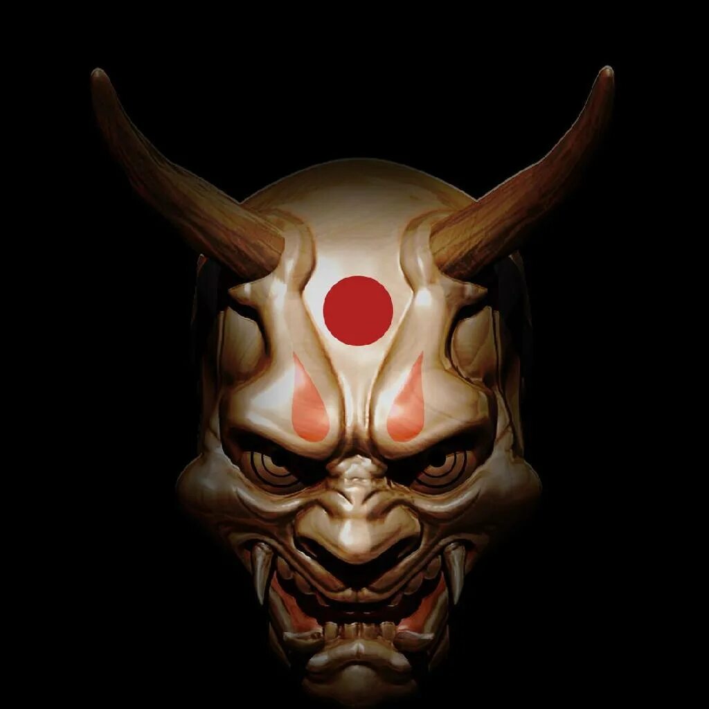 Хання маска Самурай. Маска Hannya демон. Oni Hannya Mask. Oni демон Самурай маска.