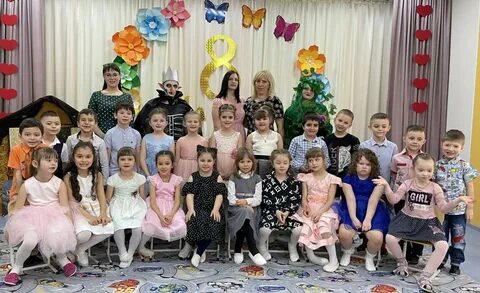 Вечер в старшей группе март