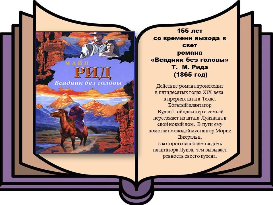 Всадник без головы по главам. Рид т.м. "всадник без головы.". Всадник без головы книга. Майн Рид всадник без головы книга. Всадник без головы презентация.