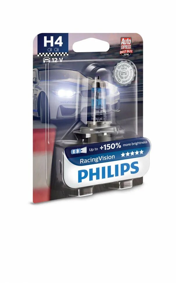 Лампа автомобильная галогенная Philips Racing Vision +150% h4 (p43t) 12v 60/55w 2 шт.. Philips h4 12v- 60/55w (p43t) (+150% света) Racing Vision. Philips Racing Vision +150 h4. Philips лампы h7 +150. Филипс 150