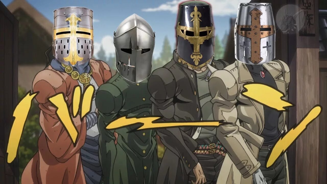 Mundus vult decipi ergo. Джоджо деус вульт. крестовый поход deus vult. крестоносец арт deus vult.