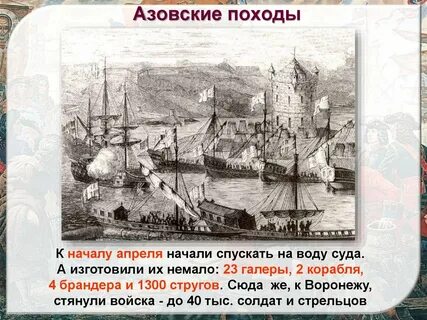 Азовские походы сражения
