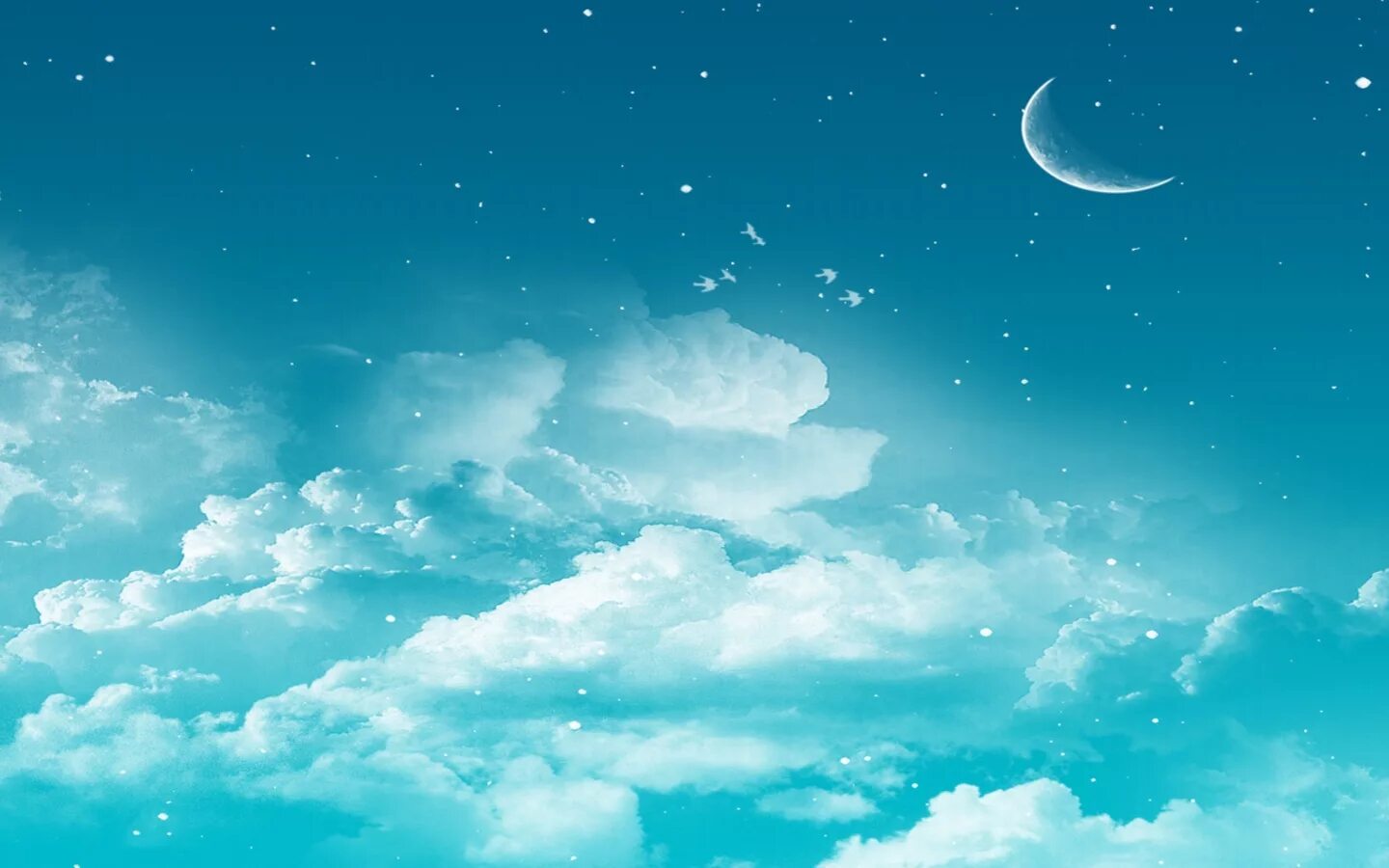 Imaginary sky. Imaginary sky