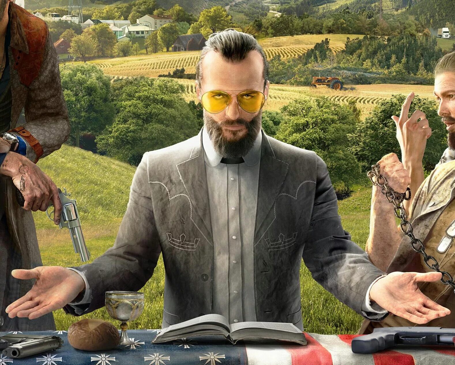 Отец года игра. Иосиф фар край 5. Иосиф СИД far Cry 5. Отец Иосиф СИД. Отец Иосиф фар край 5.