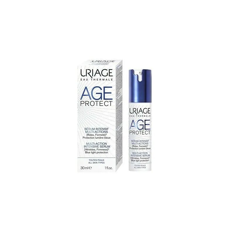 Урьяж эйдж Протект. Uriage age набор. Uriage age protect Multi-Action. Anti age Uriage Serum. Age protect