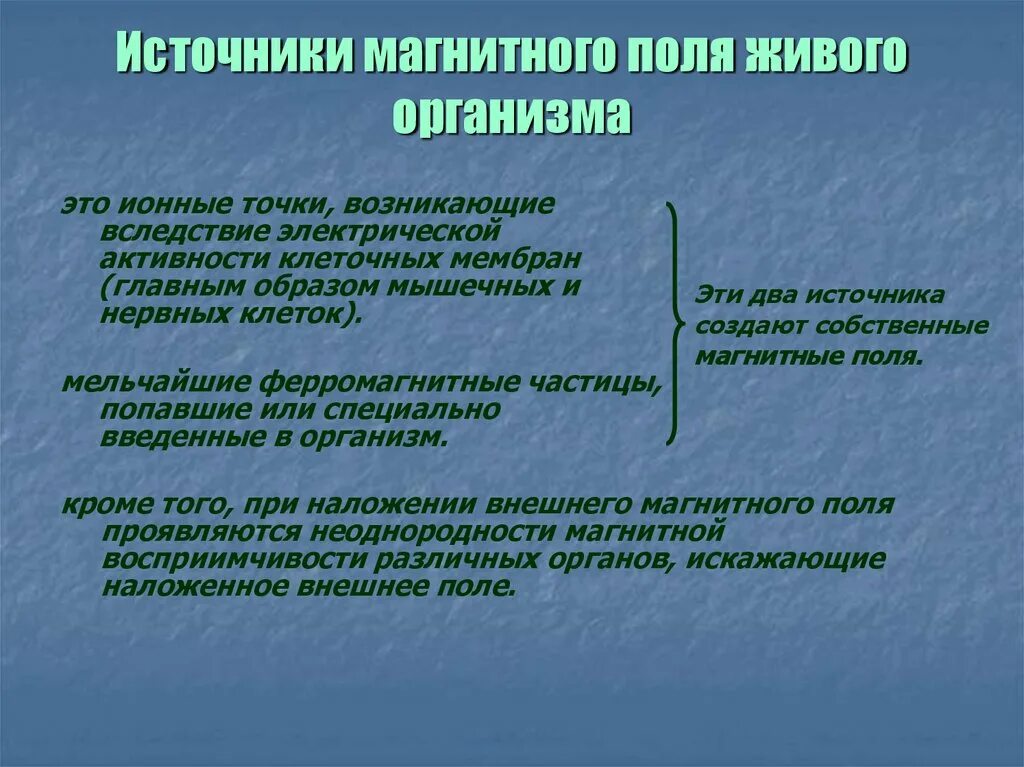 Источник поля магнитного поля. Назовите источники магнитного поля. Источники магнитногоплля. Исоочкини магнитного поля. Магнитное поле и живые организмы