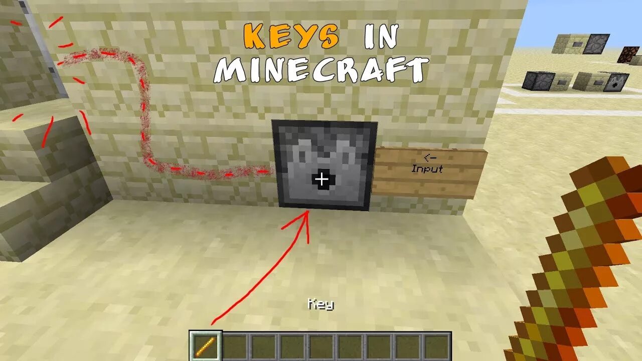 Minecraft input